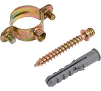 Хомут для медной трубы СВК ду 22 с дюбелем, 10 шт. SVK-FCU2210 Н0000021671