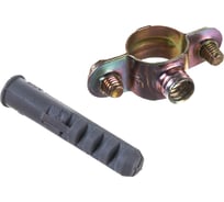 Хомут для медной трубы СВК ду 15 с дюбелем, 10 шт. SVK-FCU1510 Н0000021669