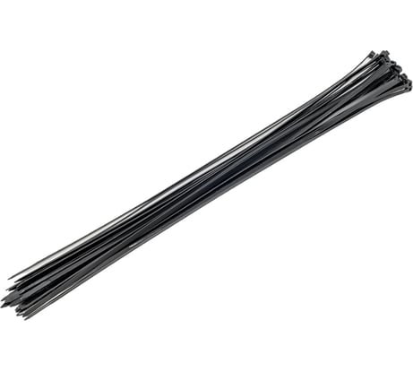 Нейлоновые стяжки Промрукав 4,8х500, черные, 100 шт. PR08.3081