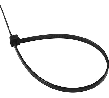 Нейлоновый хомут ProДеталь 3,6х200 мм, в уп. 100 шт., черный DP3.6200H