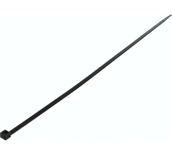 Стяжки черного цвета SapiSelco 4.5х300 мм, полиамид 6.6, уп. 100 шт. SEL.3.429R