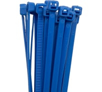 Кабельный хомут duwi нейлон, 250x3,6 мм, синий, 25 шт. 30239 1