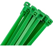 Кабельный хомут duwi нейлон, 250x3,6 мм, зеленый, 25 шт. 30240 7