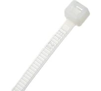 Кабельный хомут duwi нейлон, 300x3,6 мм, белый, 100 шт. 30273 5