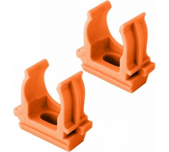 Крепеж-клипса для труб Урал ПАК оранжевая d16 мм 100шт АТ-40116-100 1