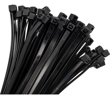 Хомут IN HOME КСС-А 4,8х300 нейлоновый с УФ защитой черный 4690612011875