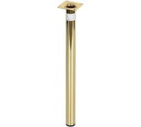 Ножка мебельная 400x30 мм золото Larvij L61R40GO30