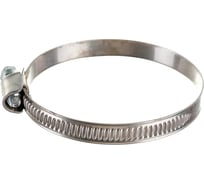 Червячный хомут из нержавеющей стали Крепстор 140-160, 10 шт 4665316997664​