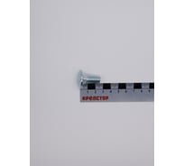 Болт Крепстор 8х25 мебельный DIN 603 оцинкованный, 150 шт 4665316940868