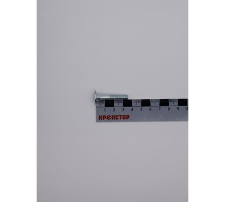 Болт Крепстор 6х35 мебельный DIN 603 оцинкованный, 250 шт 4665316940745