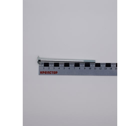 Болт Крепстор 6х110 мебельный DIN 603 оцинкованный, 70 шт 4665316940653 1