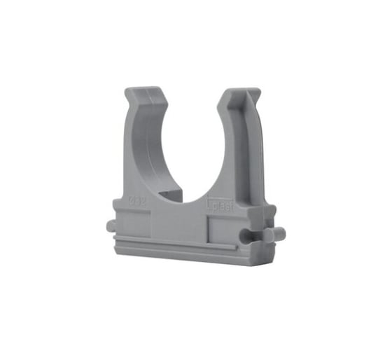 Клипса для труб с фиксатором Крепстор 32 мм, 150 шт 4665316994281 1