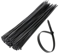 Стяжки Крепстор нейлоновые Fortisflex черн. (упак100 шт) 8х450 4665316997350