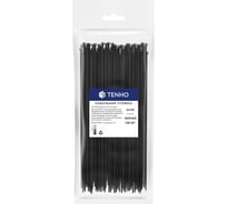 Кабельная хомут-стяжка TENHO 4х150 (3,6х150) полиамид, черная 100 штук Р00080005