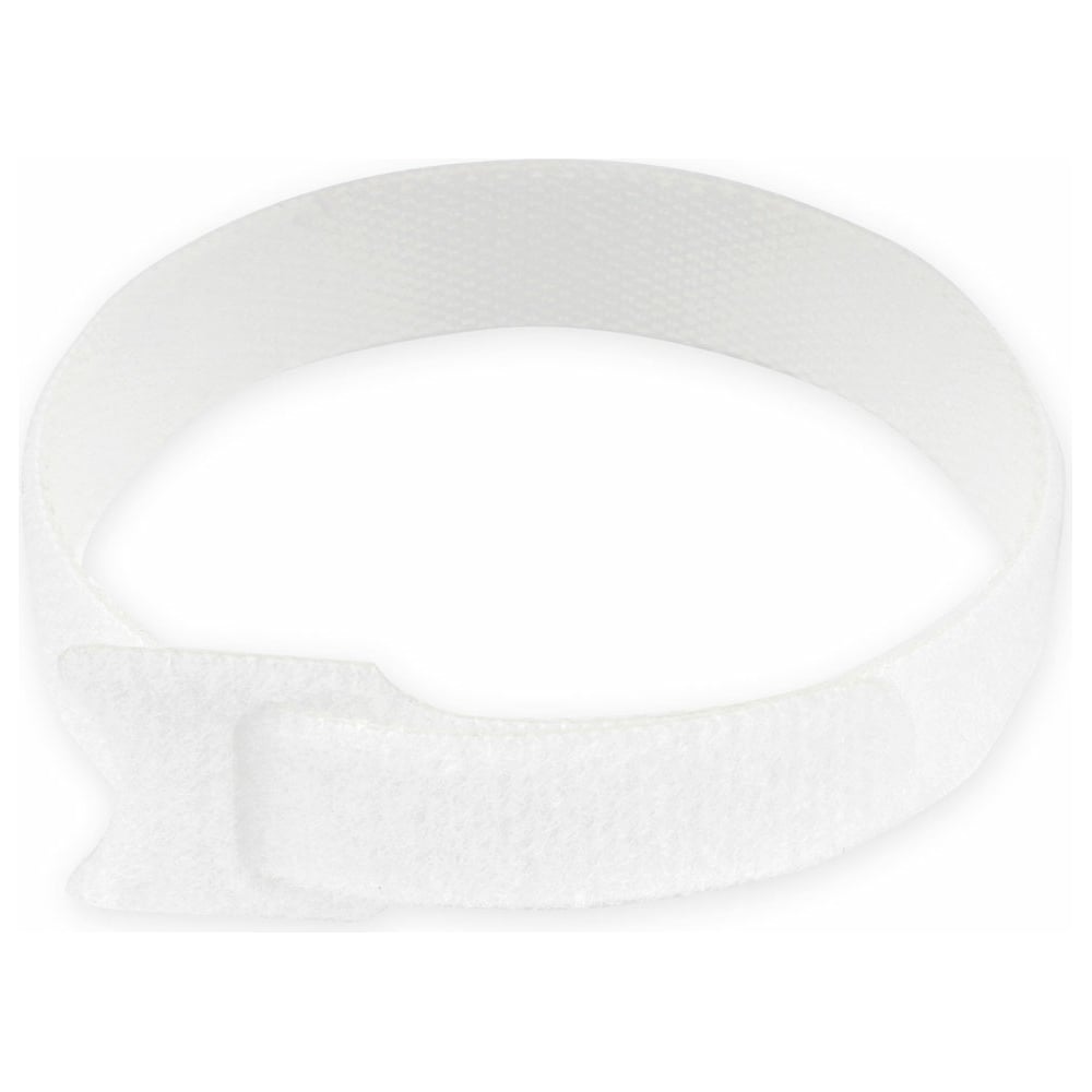 Хомуты-липучки на основе ленты Velcro Cablexpert 145x11 мм, белые, 12 ...