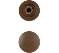 Заглушка под конфирмат КРЕП-КОМП Орех 1000 шт зпк орех