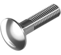 Болт нержавеющий мебельный 23 БОЛТА 10х25 DIN 603, 20 шт. 2000000649580ф20