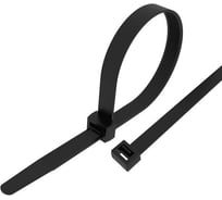 Стяжка нейлоновая морозостойкая REXANT 500x7,6мм, черная (100 шт/уп) 87-0503