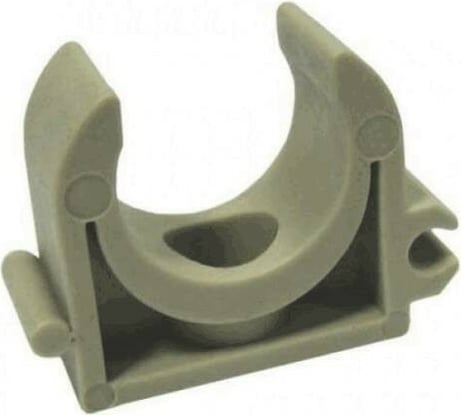 Опора для труб RTP одинарная, D50, серая 15916