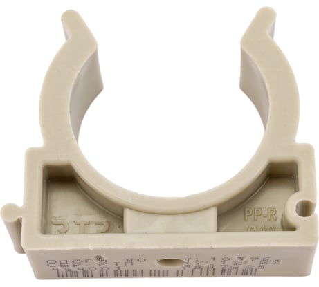 Опора для труб RTP одинарная, D40, серая 10976