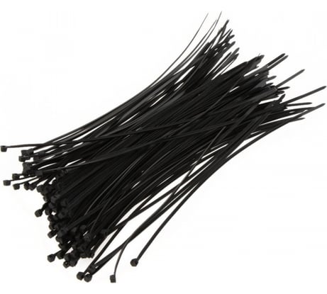 Хомуты Sturm 100х2,5 мм, пластмассовые, черные, 100 шт. 7012-05-100