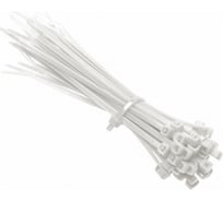 Хомут для стяжки нейлоновый пластиковый Turbosky CT-18W 7.6×350, белый, 500 шт 688