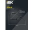 Хомут IEK P6.6 с креплением на кромку чёрный 4,8х200мм 100шт/упак UHH17-D048-200-100-K02 6