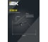 Хомут IEK P6.6 с креплением на ёлочку чёрный 4,8х200мм 100шт/упак UHH16-D048-200-100-K02 5