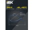 Хомут IEK P6.6 детектируемый синий 7,6х370мм 100шт/упак UHH10-D076-370-100-K07 5