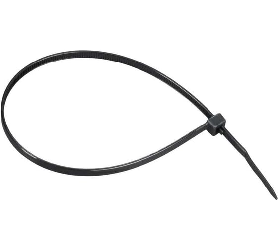 Хомут IEK P6.6 съёмный чёрный 4,8х370мм 100шт/упак UHH13-D048-370-100-K02 1