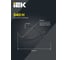 Хомут IEK P6.6 с винтовым креплением чёрный 7,6х400мм 100шт/упак UHH12-D076-400-100-K02 6