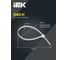 Хомут IEK P6.6 стандартный белый 7,6х300мм 100шт/упак UHH30-D076-300-100-K01 6