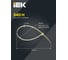 Хомут IEK P4.6 для экстримально высоких температур беж. 7,6х370мм 100шт/упак UHH11-D076-370-100-K10 6