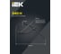 Хомут IEK P6.6 с винтовым креплением чёрный 7,6х300мм 100шт/упак UHH12-D076-300-100-K02 6
