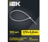 Хомут IEK P6.6 стандартный белый 4,8х370мм 100шт/упак UHH30-D048-370-100-K01 4