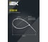 Хомут IEK P6.6 самозатухающий белый 4,8х370мм 100шт/упак UHH90-D048-370-100-K01 6