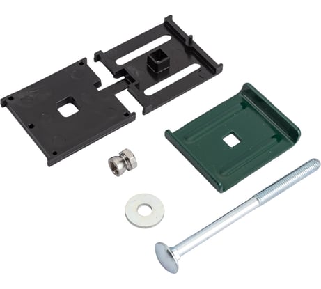 Крепление Grand Line скоба и болт М6х85, зеленый RAL 6005 043915