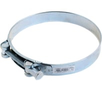 Хомут шарнирный Стройбат 175-187мм, белый цинк 5 шт, 350380