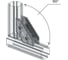 Угловой элемент RIVO SYSTEMS 180/90/45 RIVO Fix 100002 1