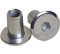 Гайка КОСТИНСТРОЙ ERICSONA М8 с плоской головкой, оц (50шт.) 36052