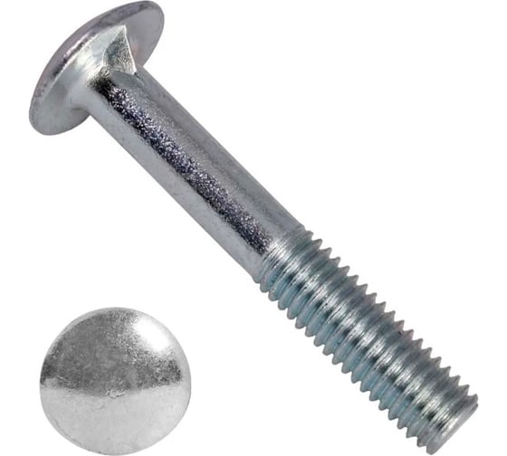 Болт Госкреп мебельный DIN 607 М8х80 (упак=10 кг) 9990123658 1