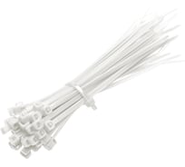 Кабельный хомут duwi нейлон, 80x2,5 мм, белый, 25 шт. 30212 4