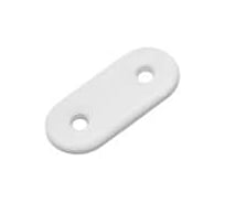 Планка крепежная белый 40х16 (50 комп. по 2 шт)