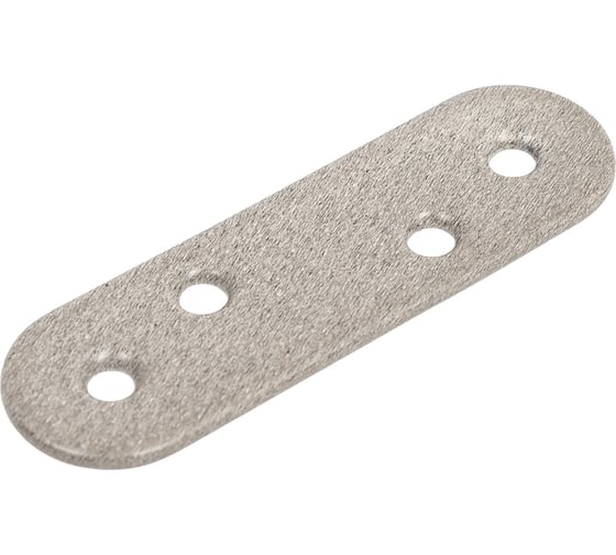 Планка крепежная серый металлик 60х16 (50 комп. по 2 шт)