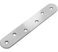 Планка крепежная хром 120х20 (50 комп. по 2 шт)