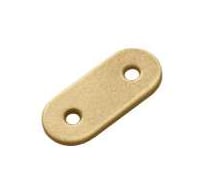 Планка крепежная золото 40х16 (50 комп. по 2 шт)