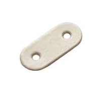 Планка крепежная белый антик 40х16 (50 комп. по 2 шт)