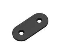 Планка крепежная черный 40х16 (50 комп. по 2 шт)