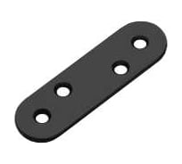 Планка крепежная черный 60х16 (50 комп. по 2 шт)