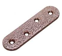 Планка крепежная медь антик 80х20 (50 комп. по 2 шт)